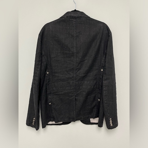 John Varvatos Collection Linen Button Front Jacket. Size EU 54 USA  44 - Picture 5 of 6